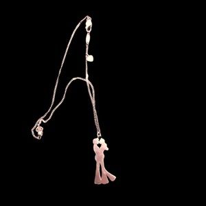 authentic juicy couture sterling silver necklace